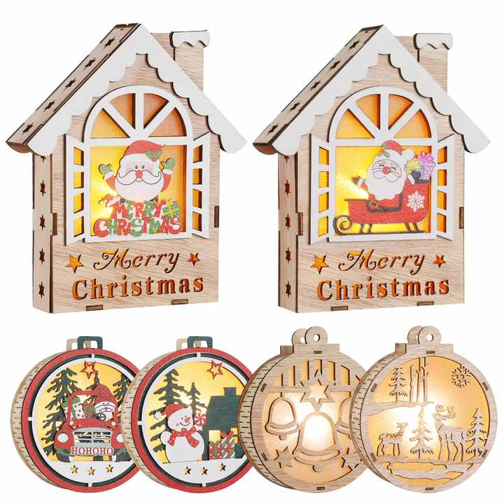 কাঠের ছুটির অলঙ্কার